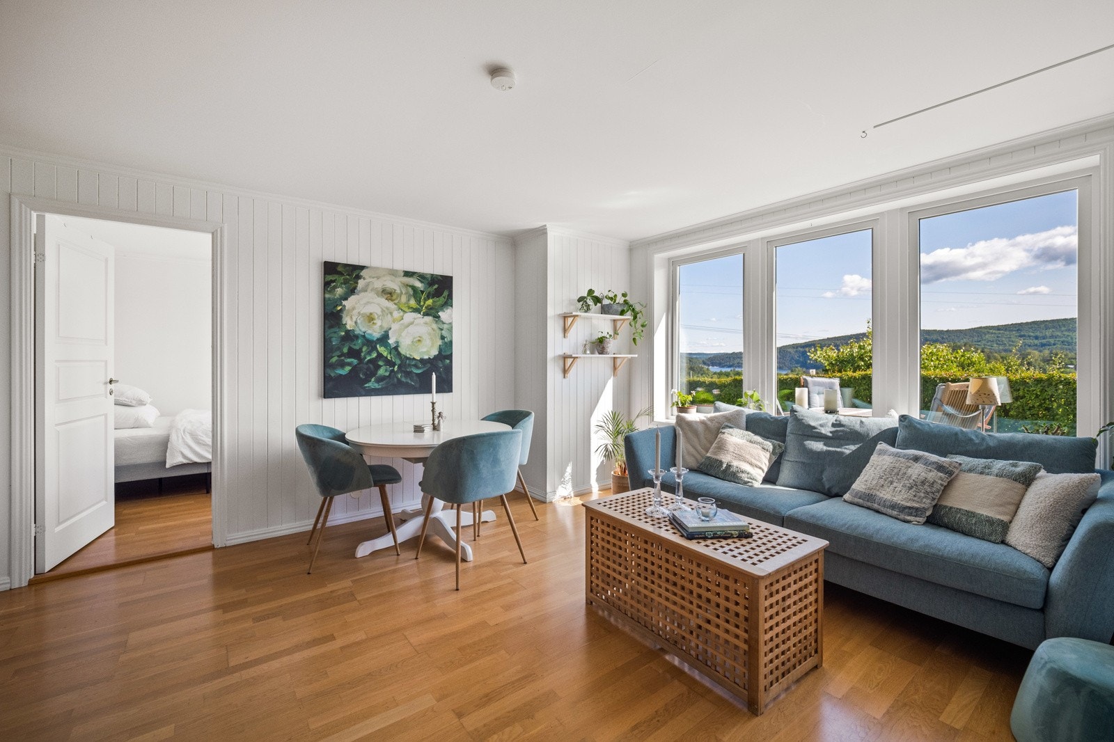 Stue i utleiedelen. Galleribilde