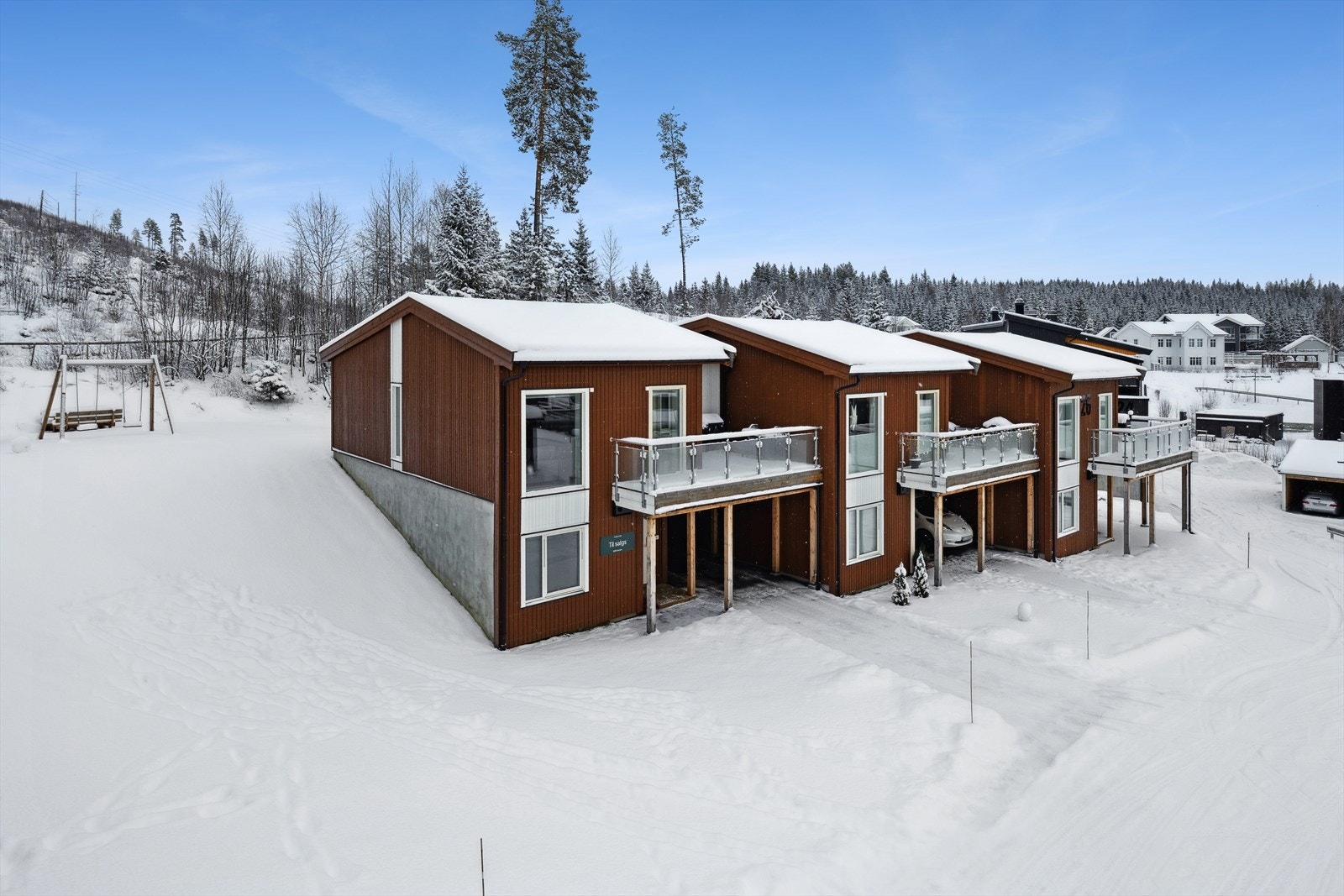 Galterudskogen 26C er et familievennlig enderekkehus med attraktiv beliggenhet. Galleribilde