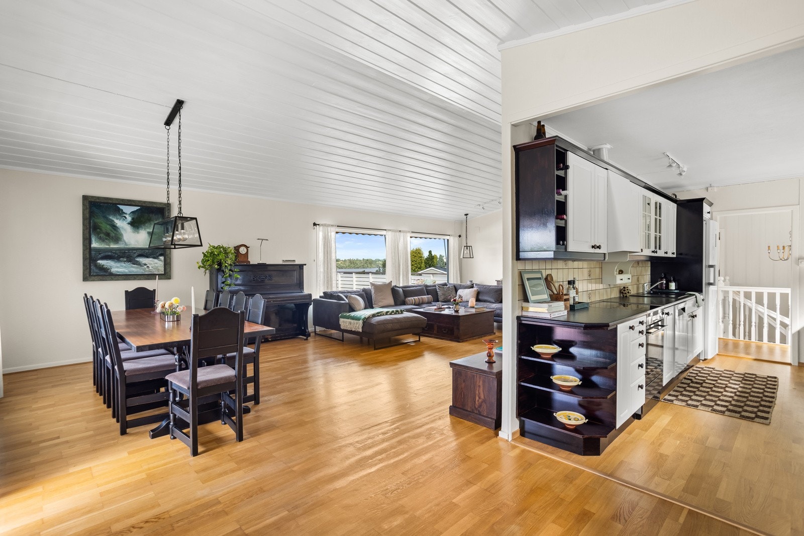 Boligen varmes opp med bio disel Galleribilde