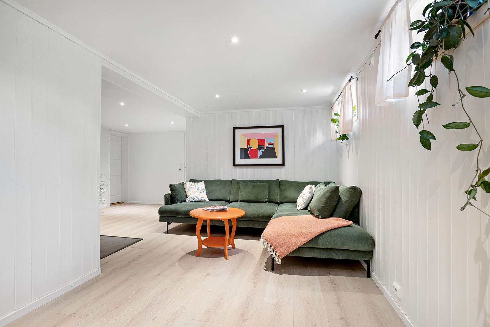 Innredet kjellerstue Galleribilde