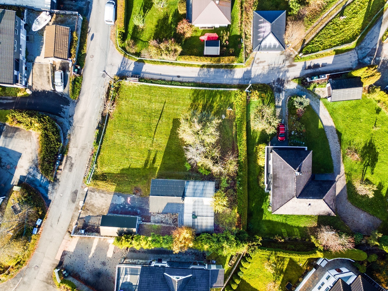 Eiendommen er regulert til bolig etter reguleringsplan S-2636 og har stort potensial Galleribilde