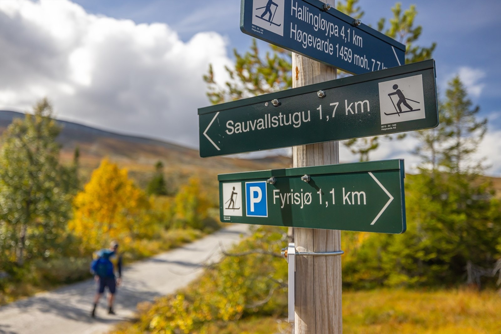 Nærområdet byr på et bredt spekter av aktiviteter både sommer som vinter - Høgevarde hytteområde finner du 50 km med flotte, preparerte langrennsløyper. Galleribilde