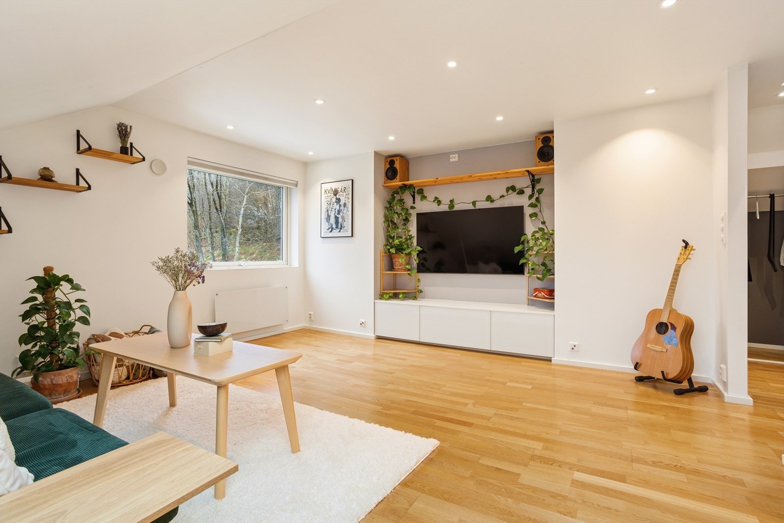 Her er det mulig å tilpasse stuen til ulike behov og livsstiler. Galleribilde