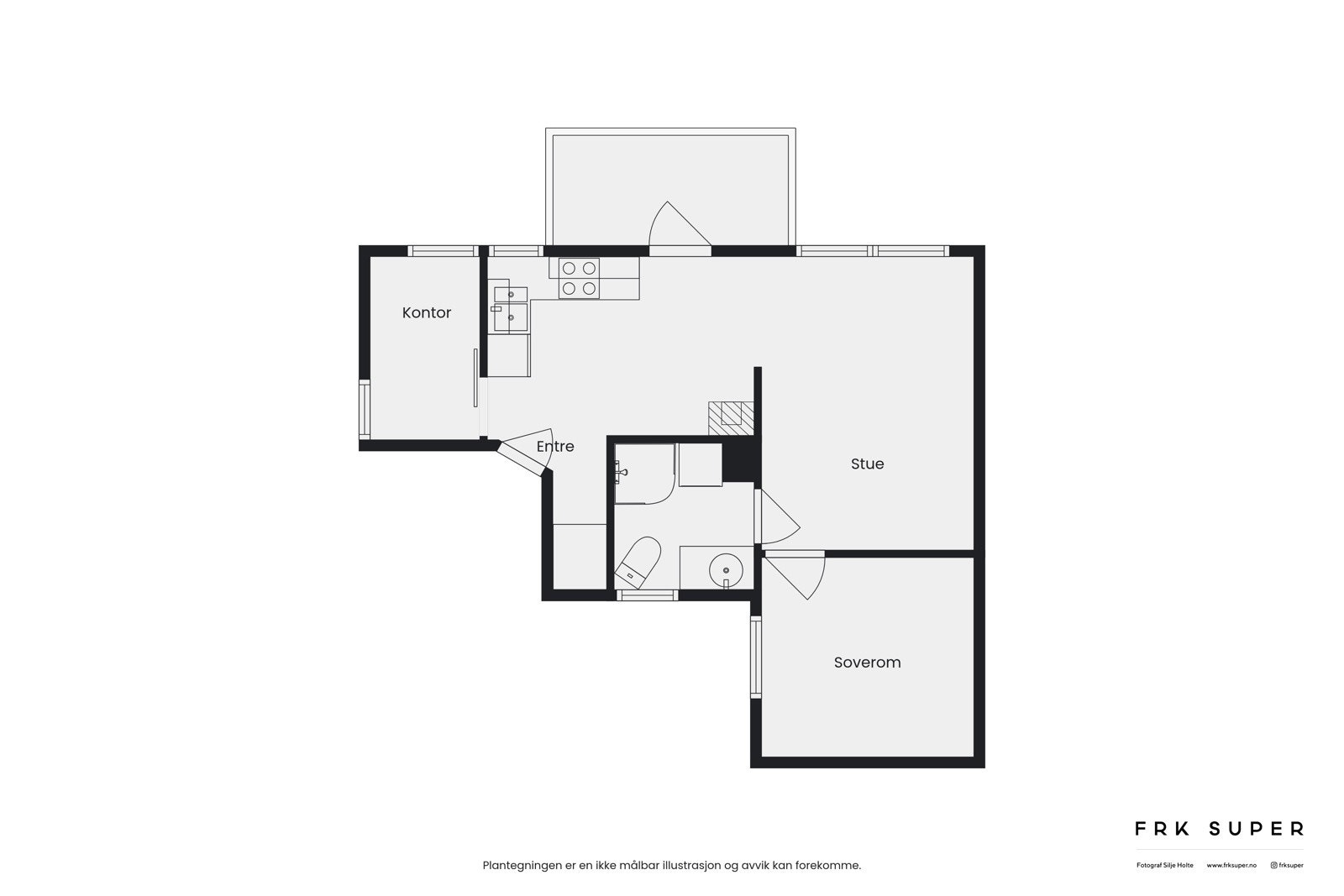 Plantegning 2. etasje Galleribilde