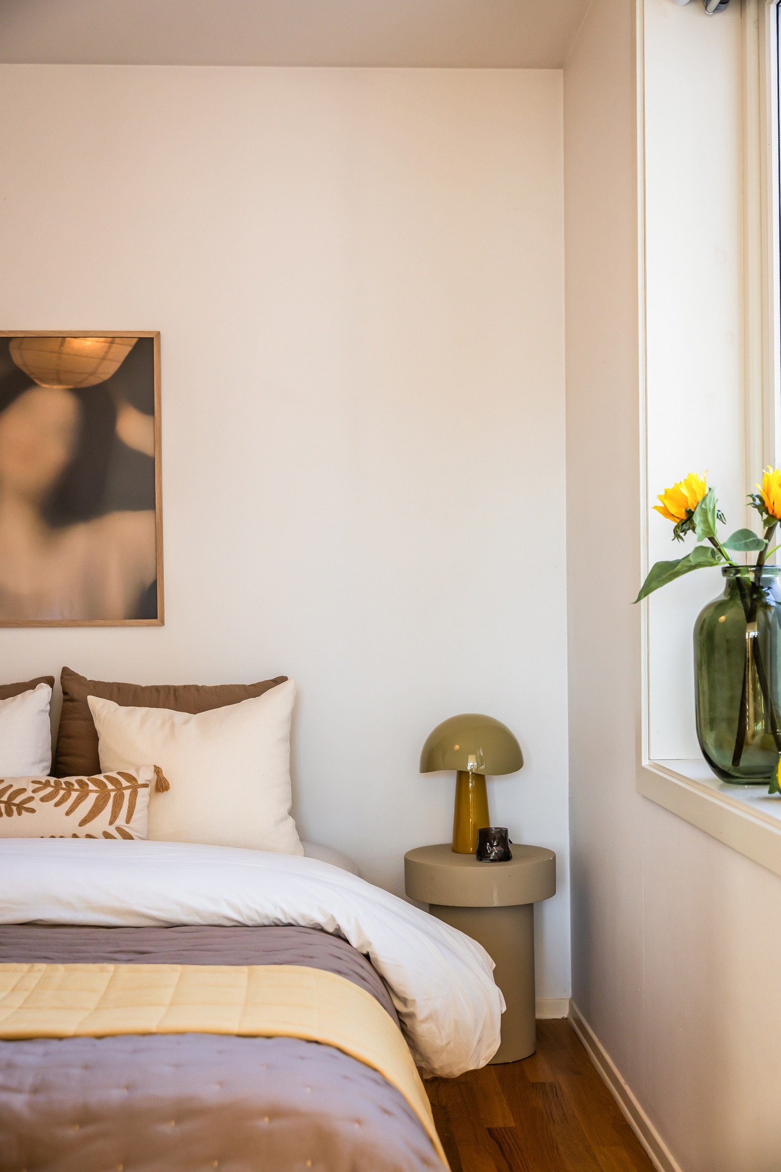 Soverommet måler 8,2 kvm. Galleribilde