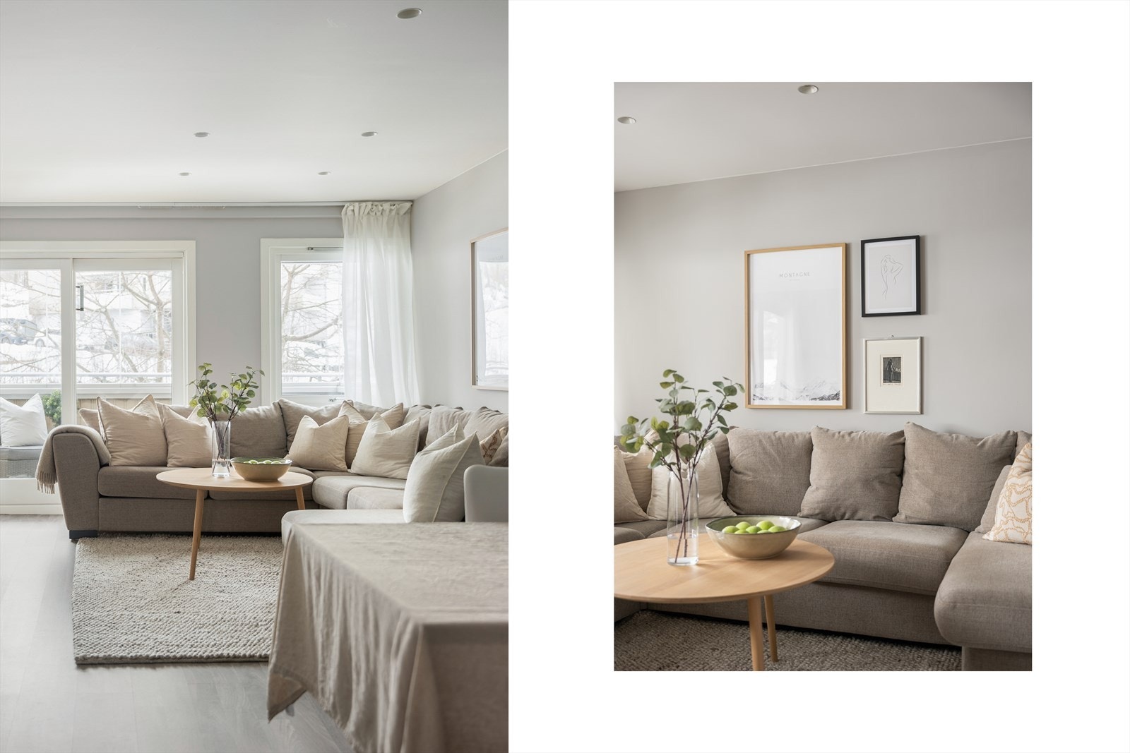 Dette er en gjennomgående og flott 3-roms leilighet med en herlig, innglasset balkong på ca. 6,15 m². Galleribilde