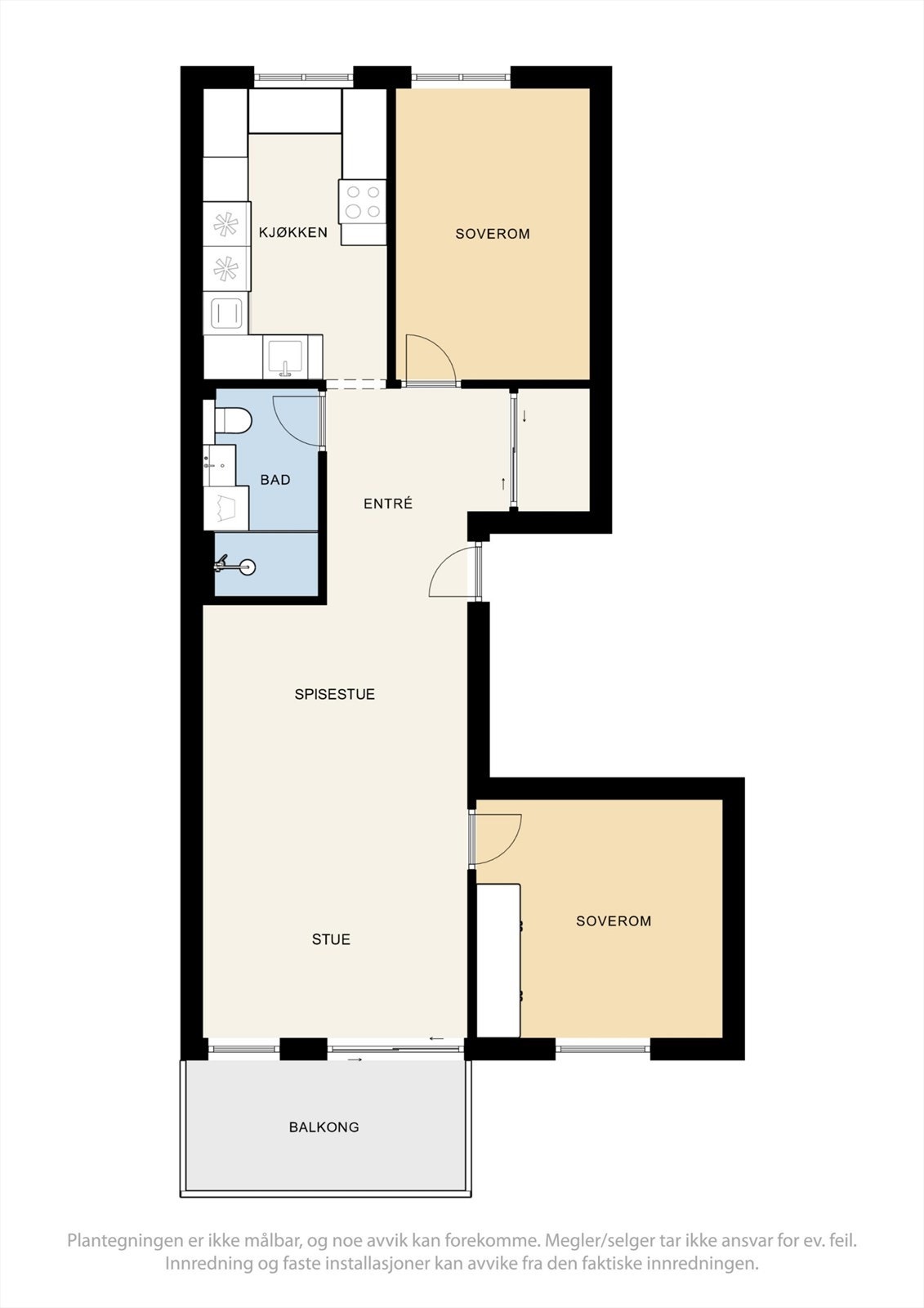 Plantegning. Galleribilde