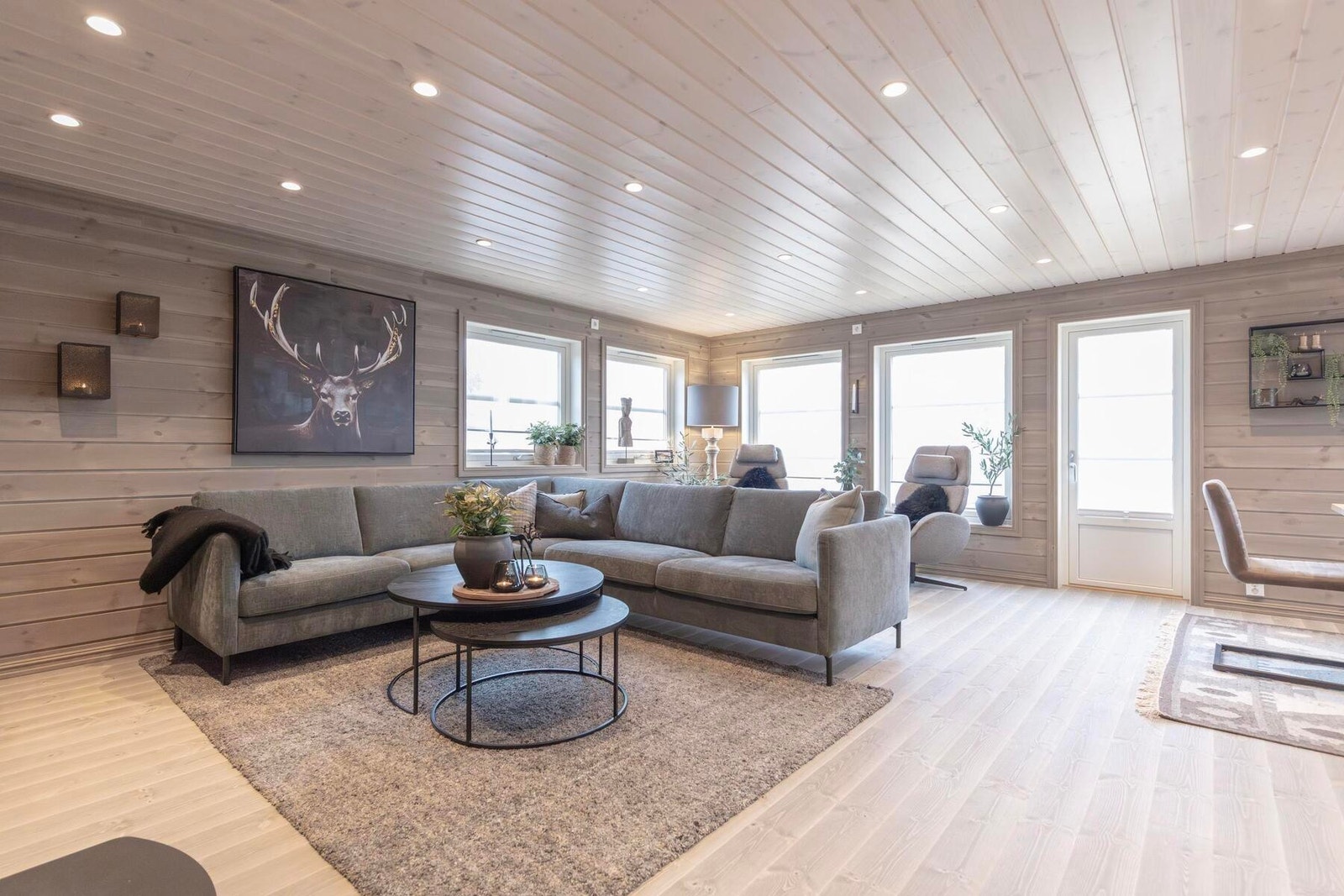 Foto fra stuen i en tilsvarende hytte /Furutangen 75 Galleribilde