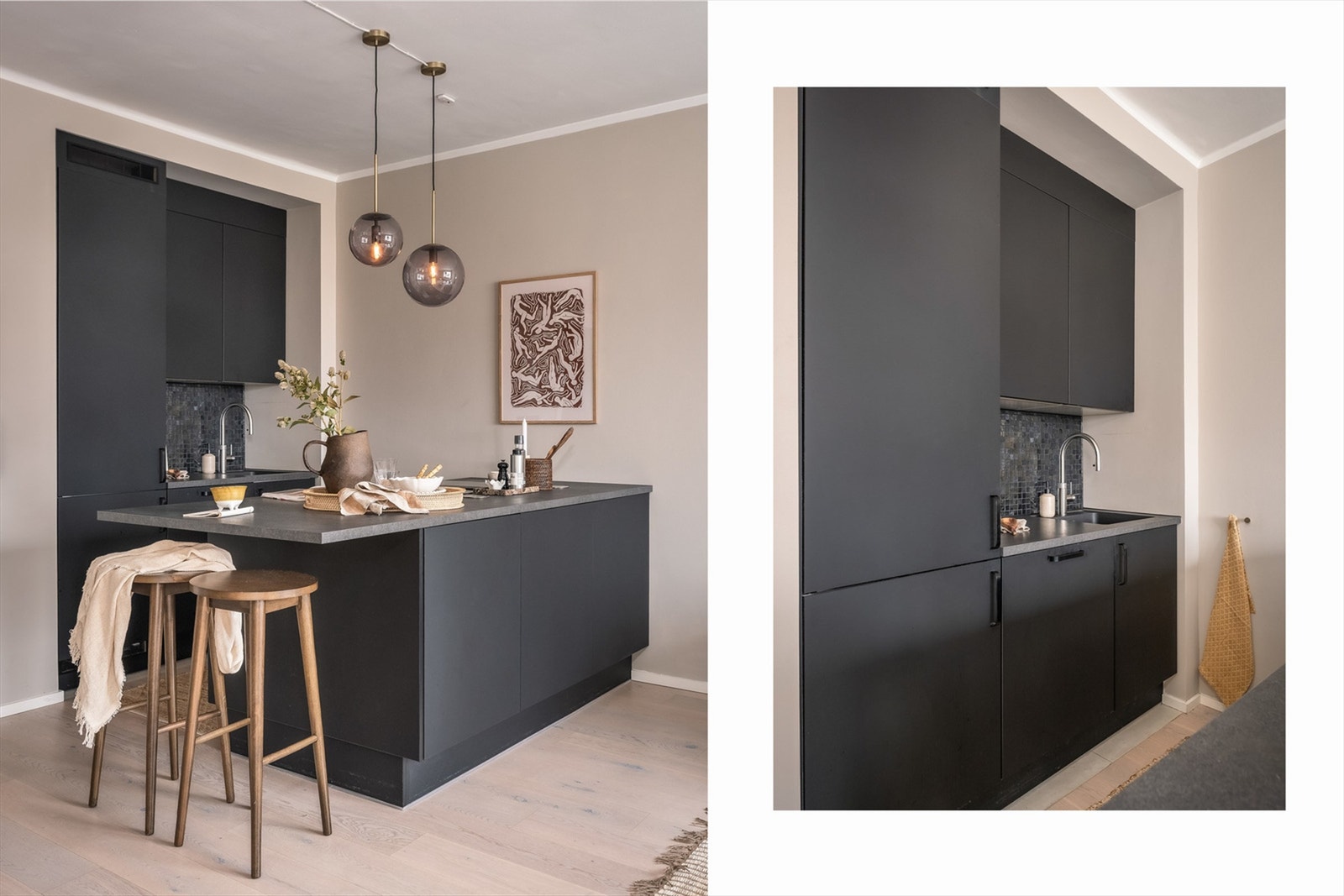 Kjøkkenet er tidsriktig og moderne. Galleribilde