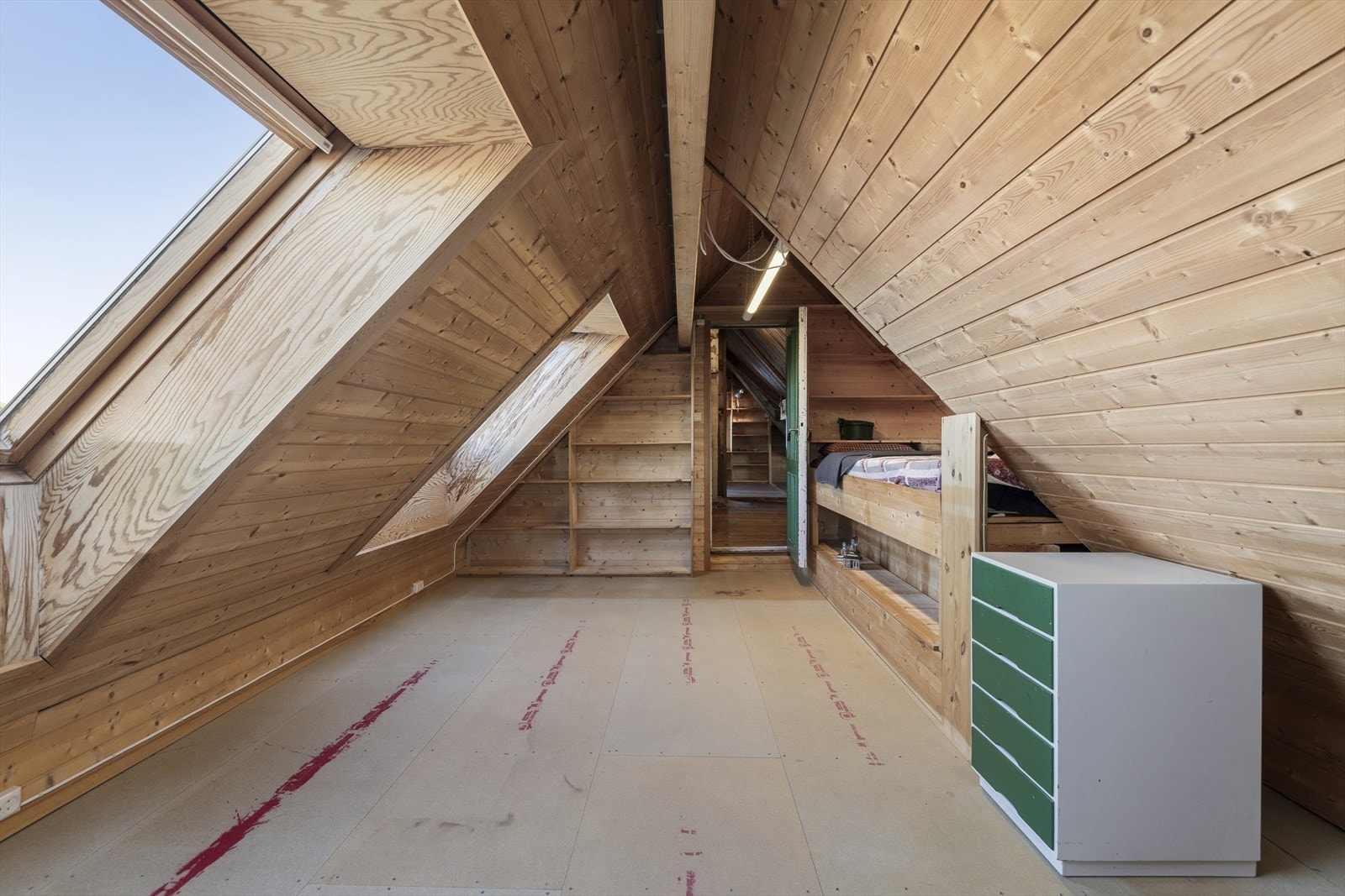 Loftet over tilbygget fra 1988 Galleribilde