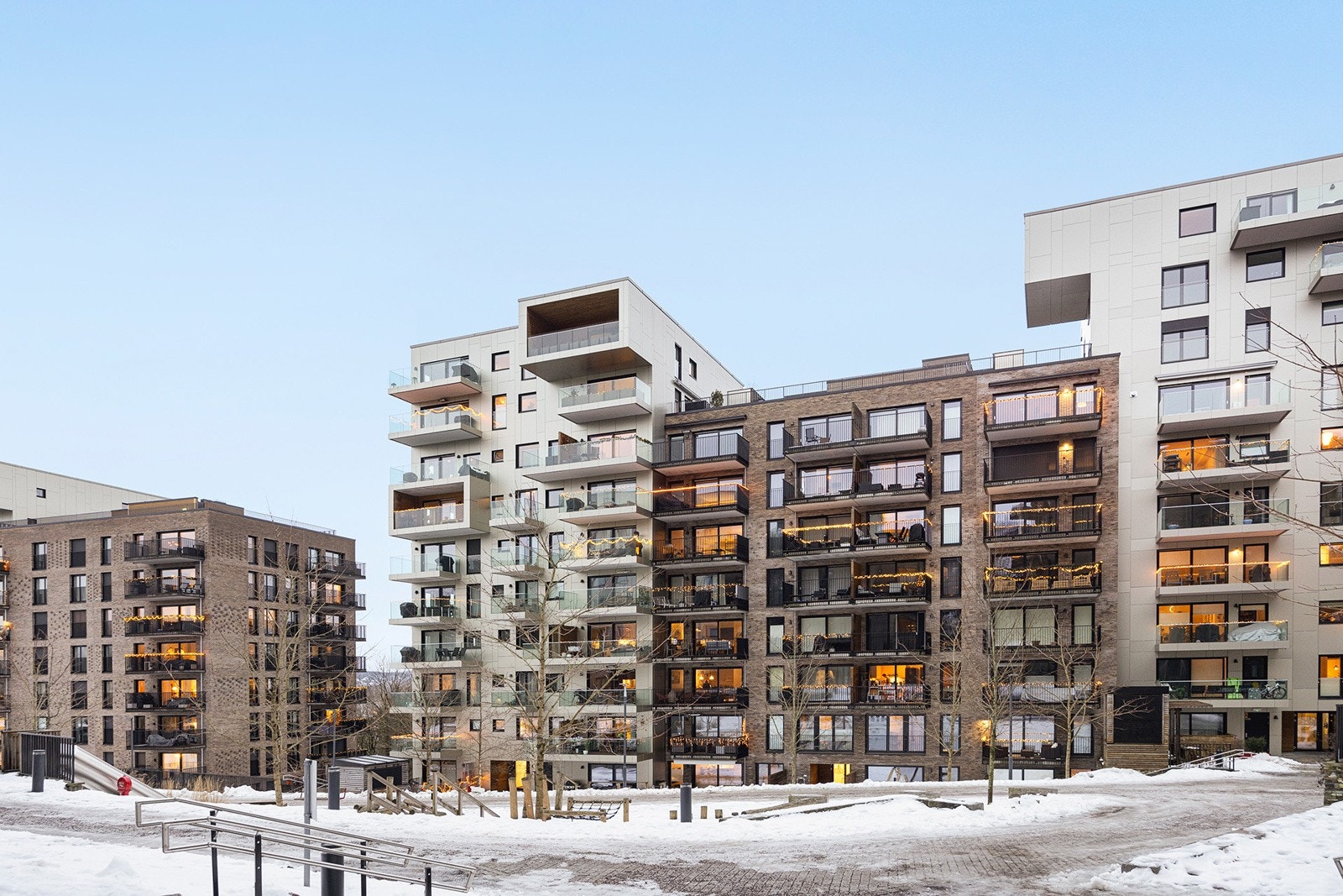 Byggets fasade Galleribilde