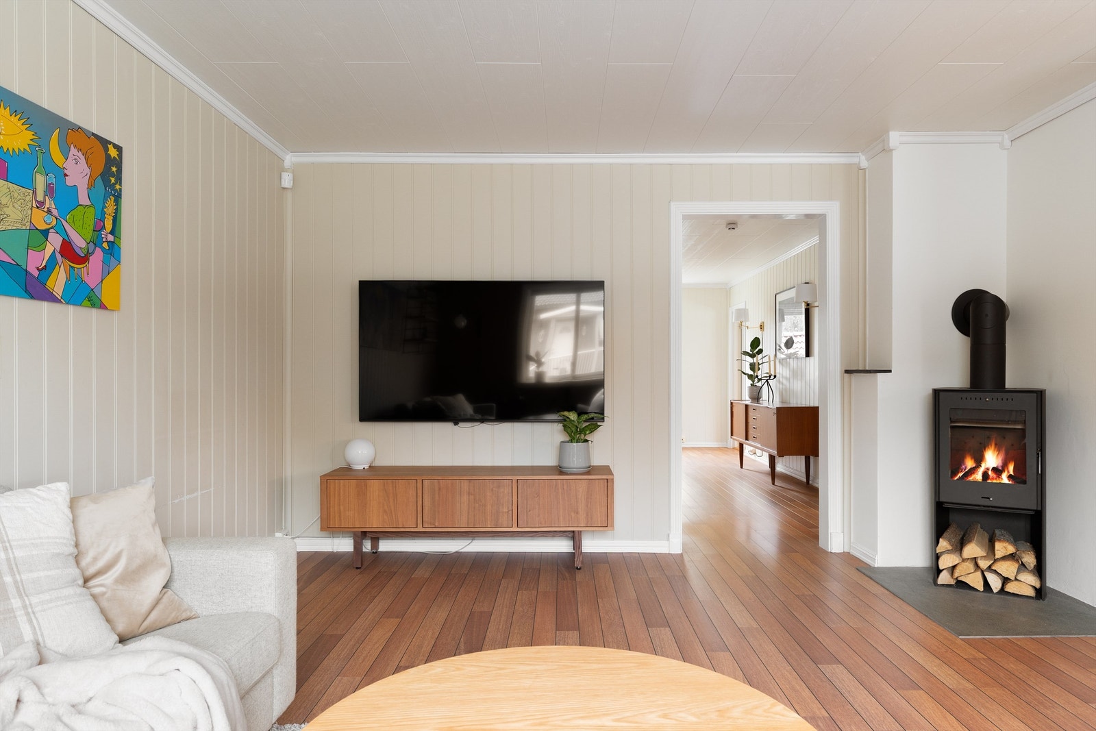 Ny vedovn ble installert så sent som i 2024. Galleribilde