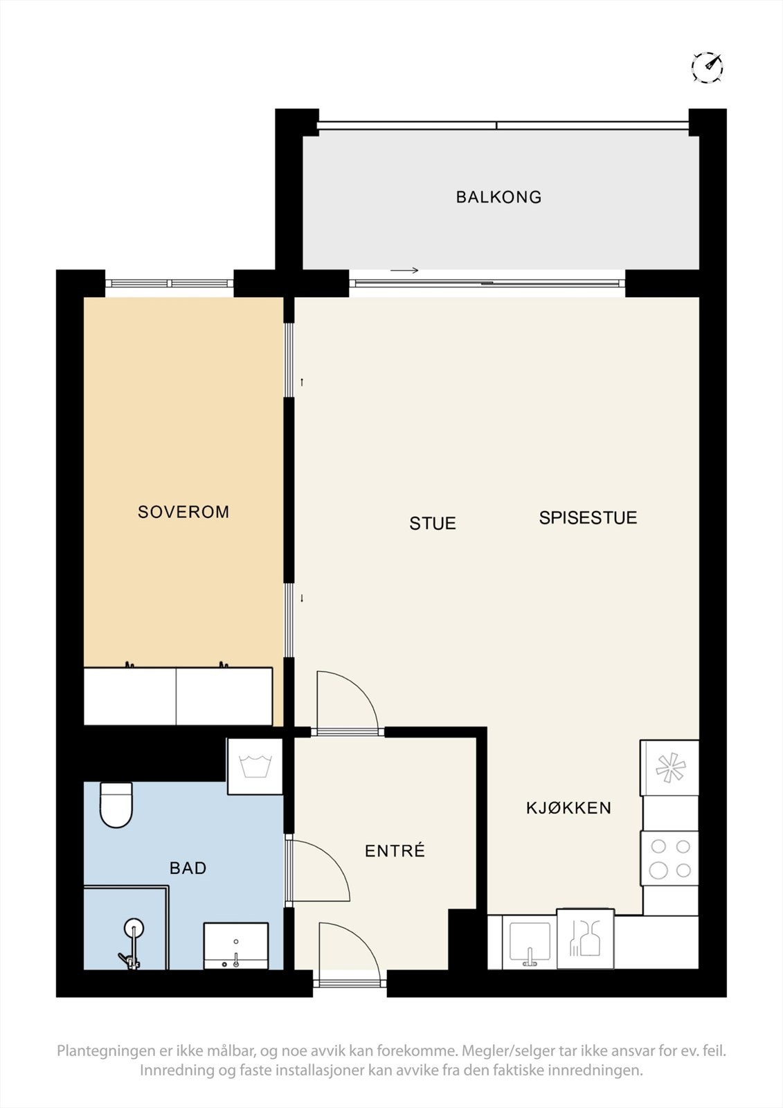 Plantegning Galleribilde