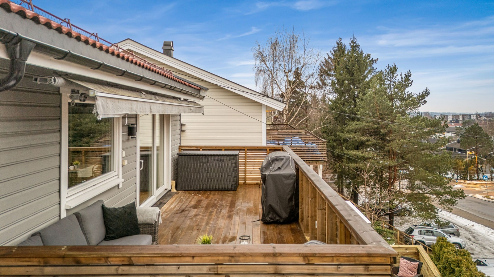 Herfra har man god oversikt over omgivelsene. Galleribilde