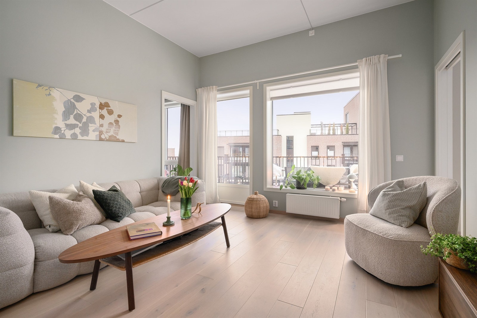 Sindre Nyhus v/Krogsveen presenterer en strøken 3-roms i Lille Løren Park. Galleribilde