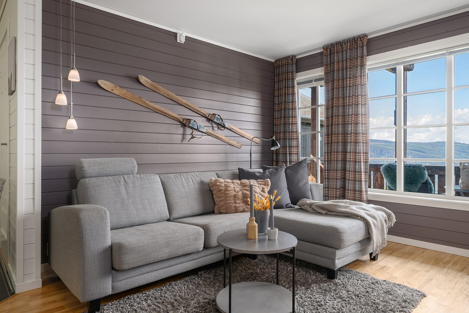 Her er det tilrettelagt for skikkelig hyttekos! Galleribilde