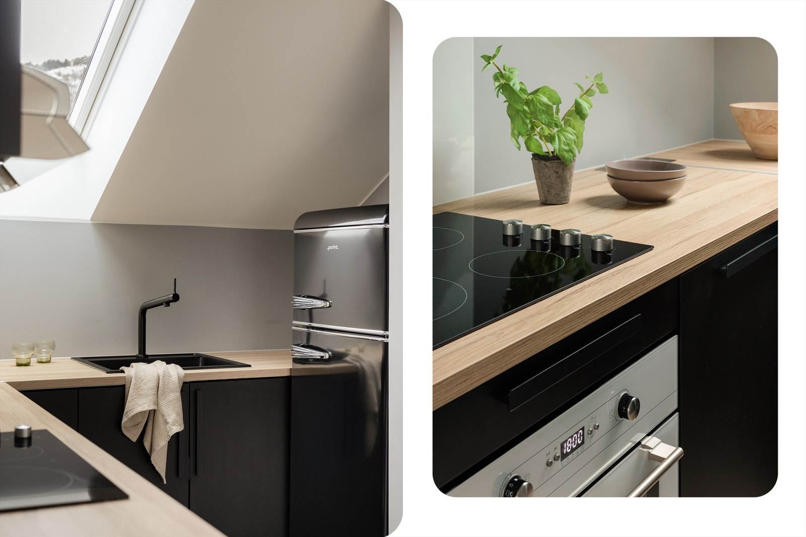 Her er det god plass til matlaging Galleribilde