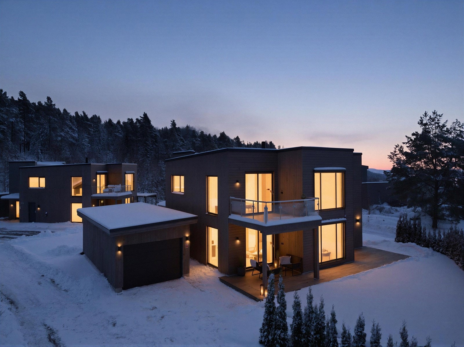 EiendomsMegler 1 v/ Hanne K. Solbakken har gleden av å presentere Fjelldalsvegen 226! Foto: Inbovi (Bildet er redigert, faktiske lysforhold kan variere.) Galleribilde