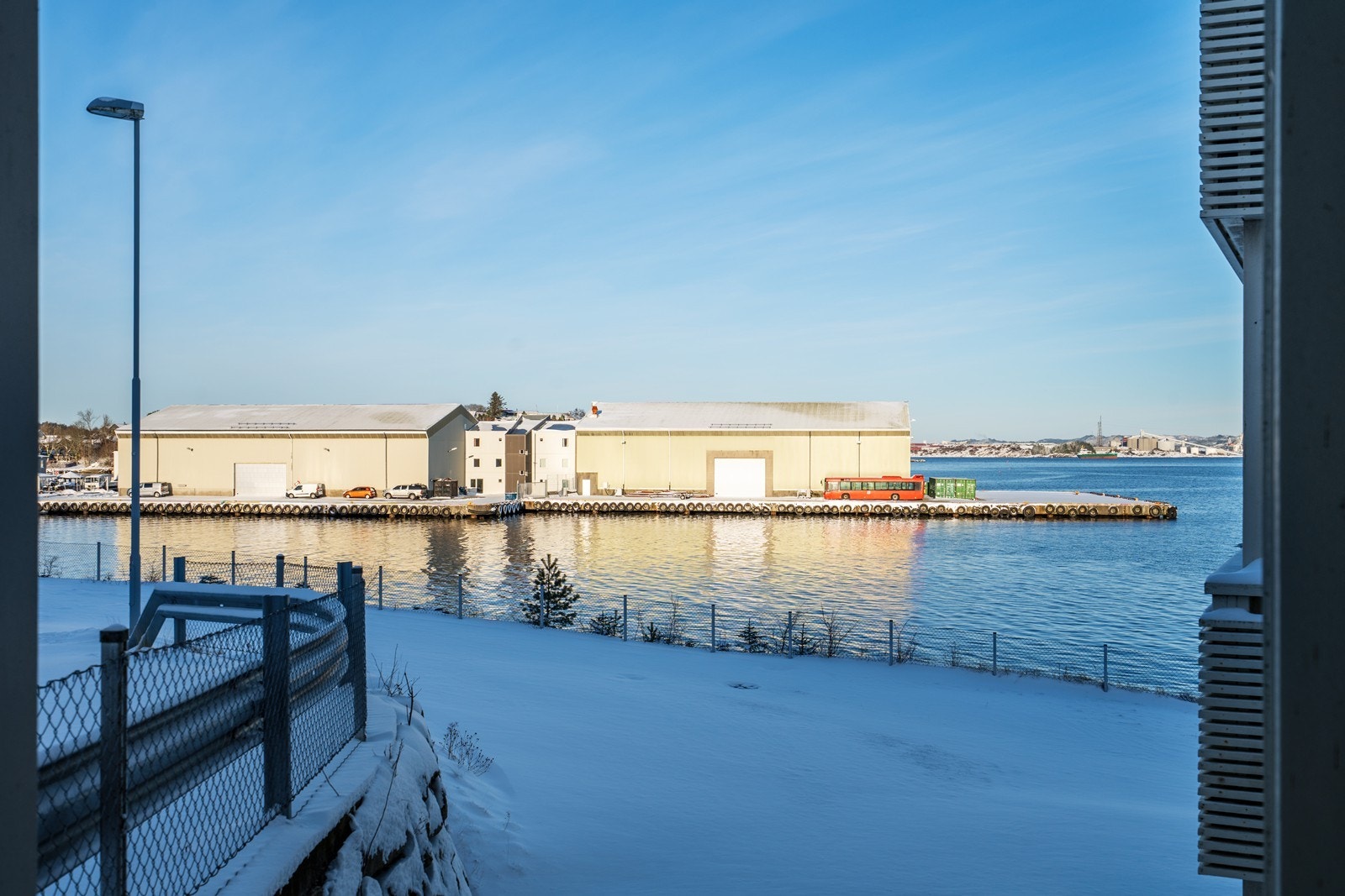 Utsikt fra terrasse Galleribilde