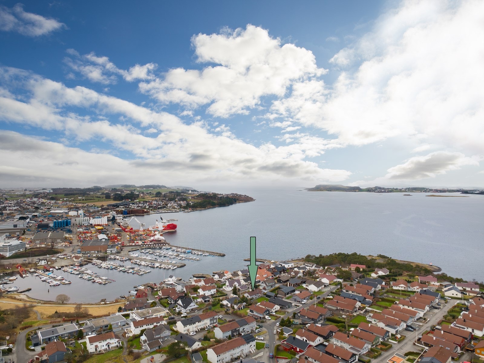 Luftfoto Galleribilde