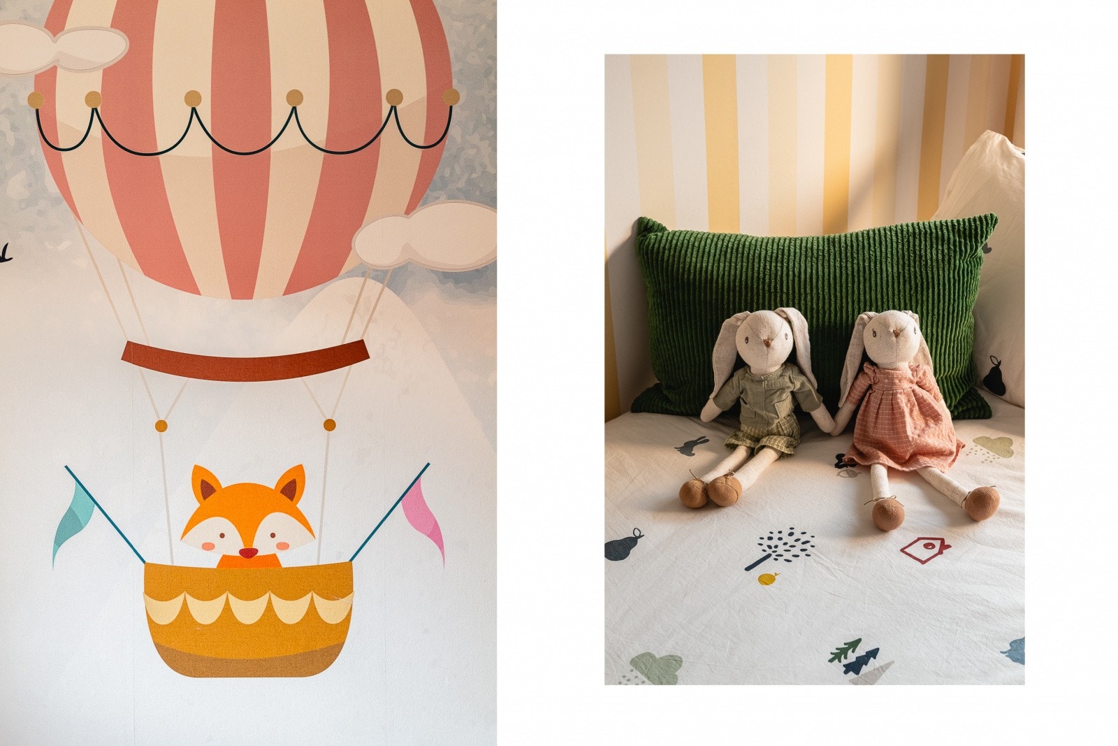 Variert tapetbruk gir boligen et personlig uttrykk i hvert enkelt rom. Det gir samtidig en enkel mulighet for å tilpasse uttrykket etter egen stil og smak. Galleribilde