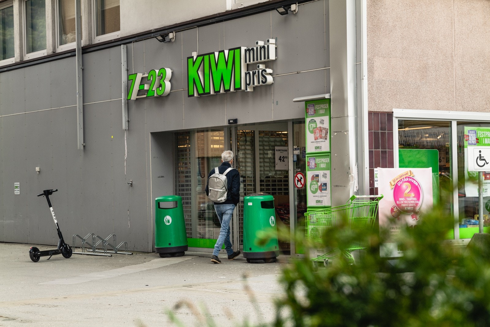 Kiwi Bøhmergaten. Galleribilde