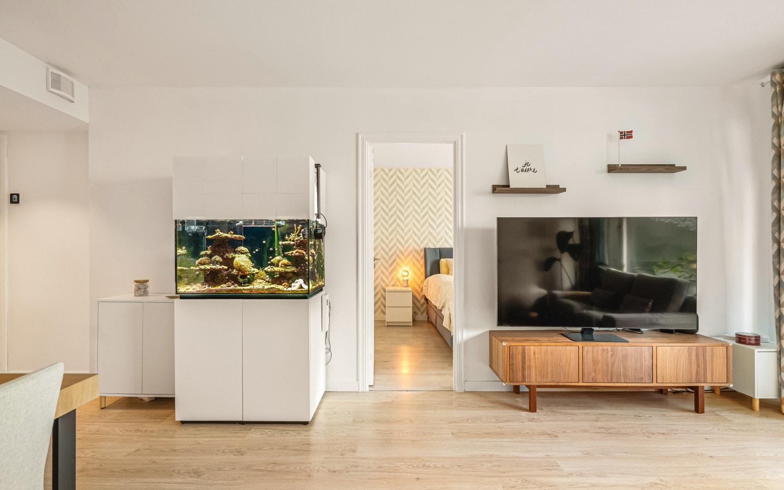 Rommets utforming gir gode møbleringsmuligheter. Galleribilde