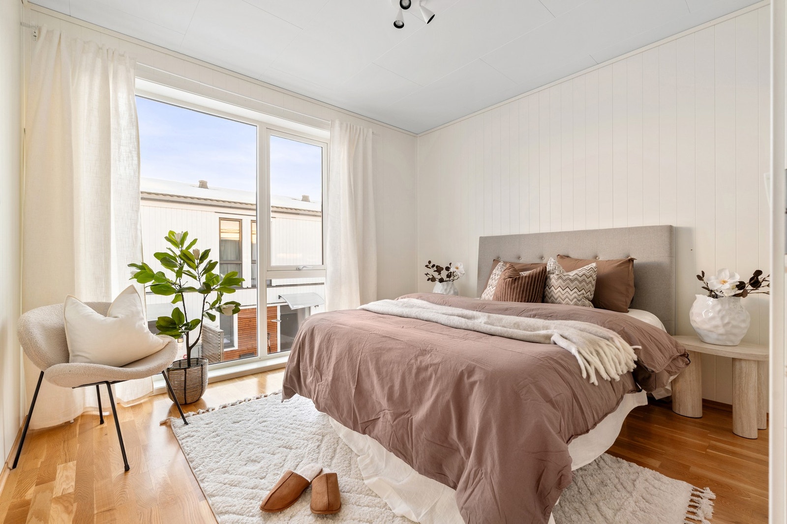 Det største soverommet er på hele 12,5m². Galleribilde