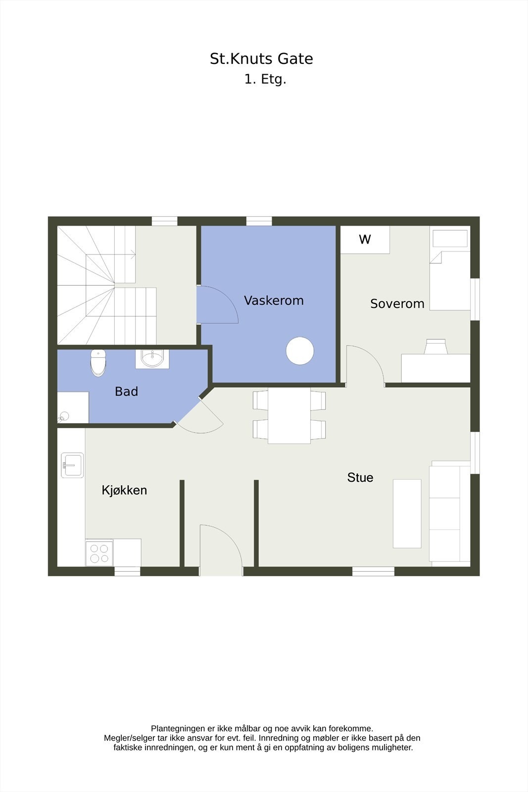 Planskisse 2D - Kjelleretasje Galleribilde