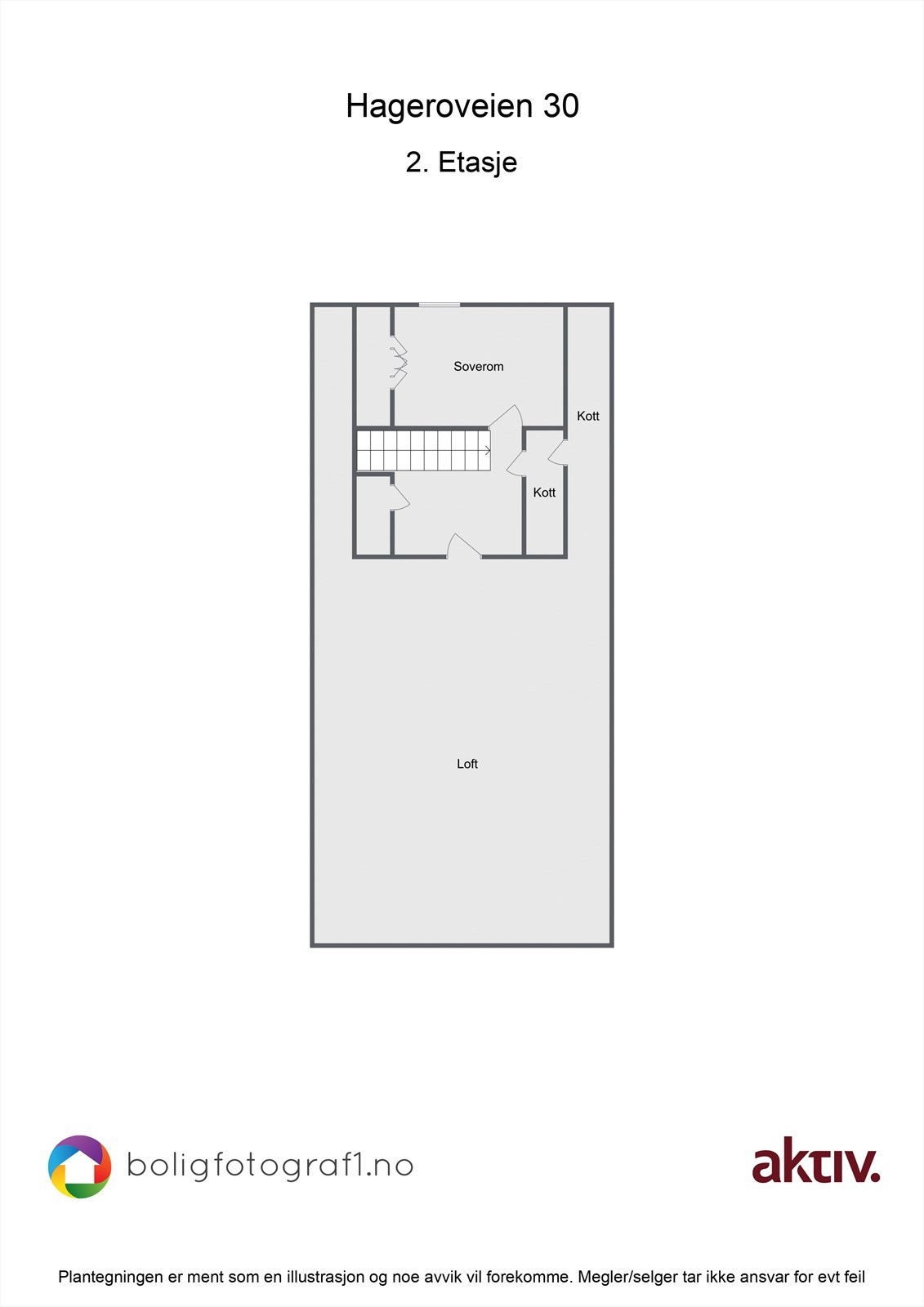 Plantegning 2. etg. Galleribilde