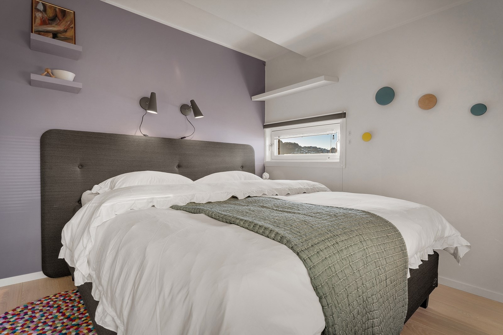 Hovedsoverommet måler 11,1 m² Galleribilde