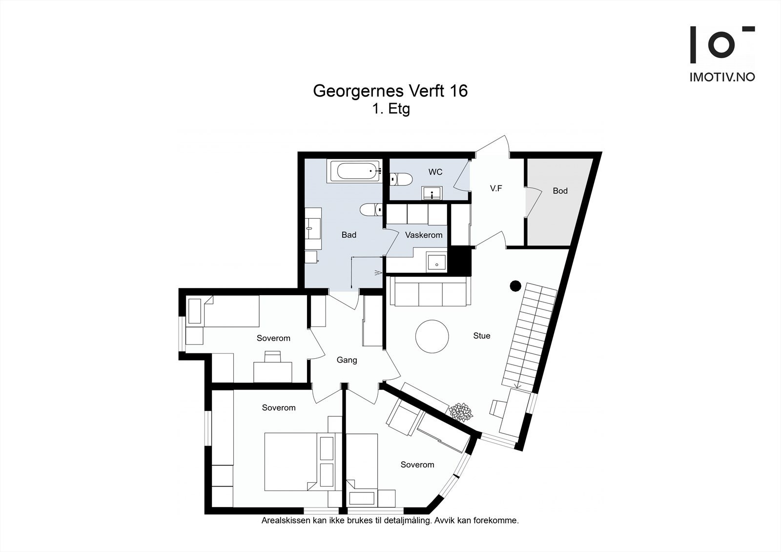 Planskisse | 1.etg Galleribilde