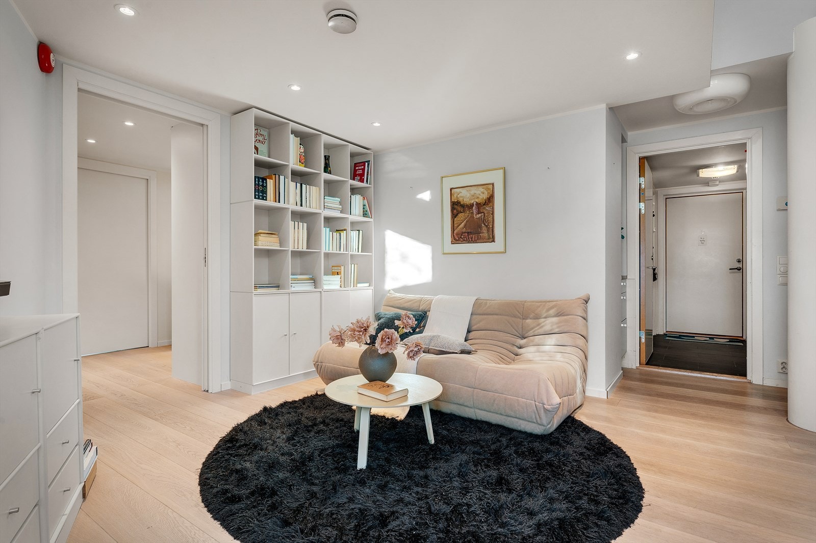 Allrommet måler 18,1 m² Galleribilde