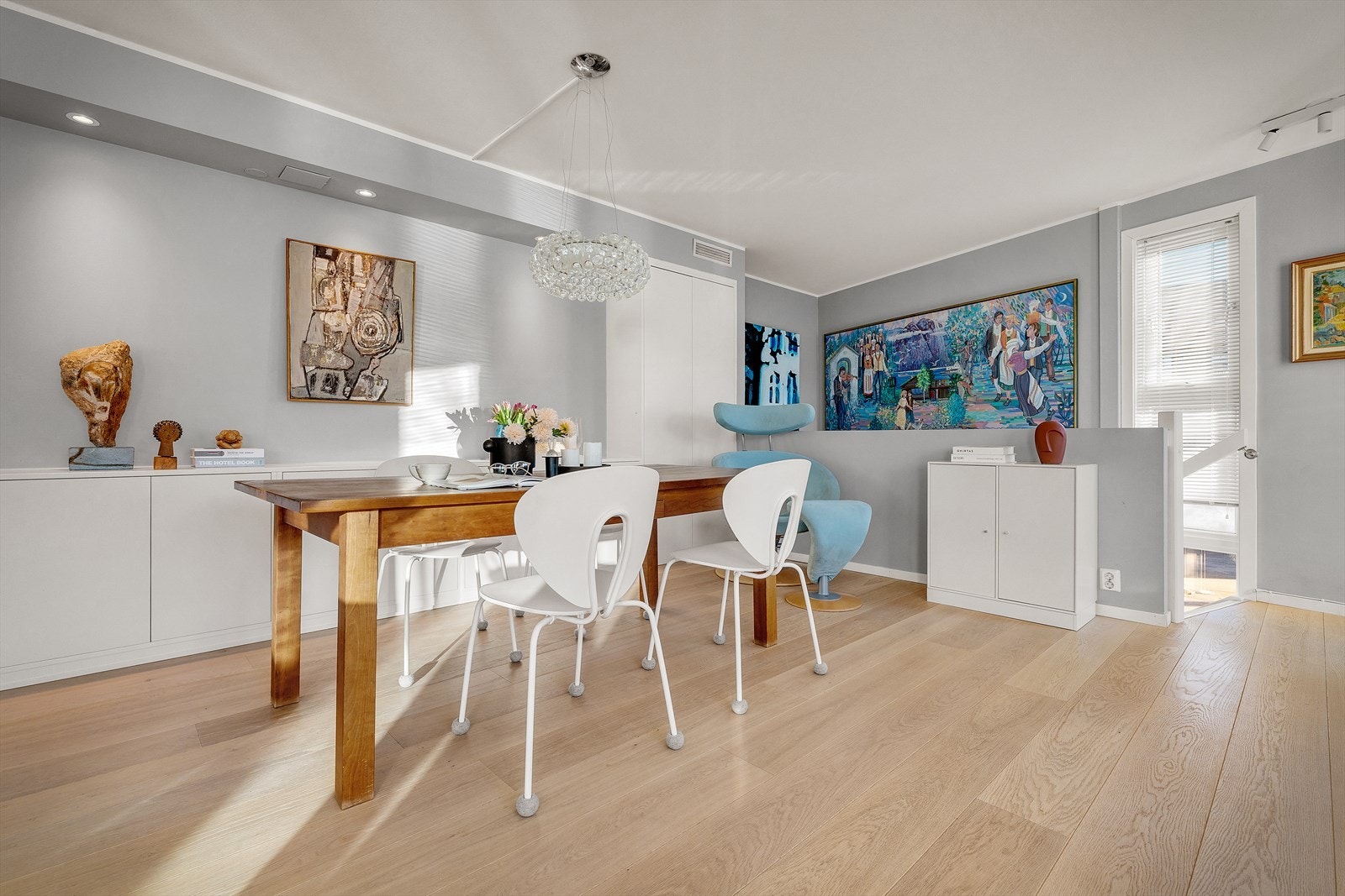 Det er gjennomgående parkett med god kvalitet Galleribilde