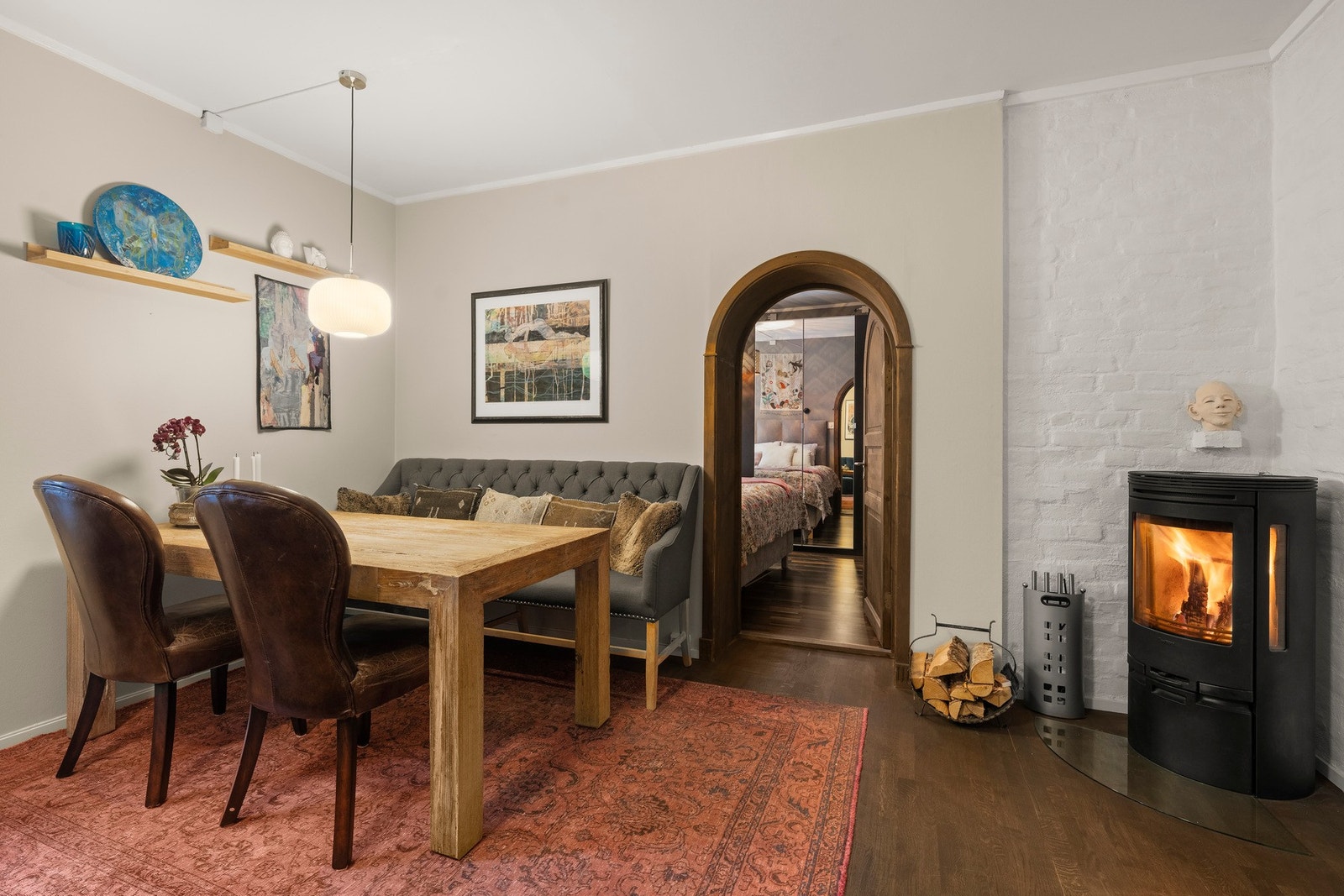 Her ligger alt til rette for både avslapning, sosiale sammenkomster og hyggelige hverdager Galleribilde