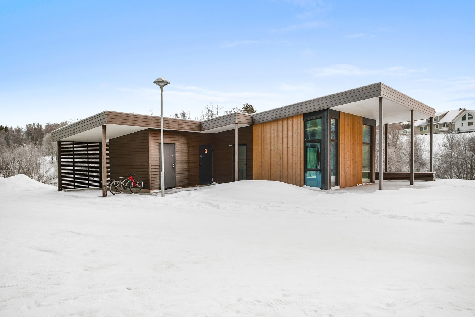 Sameiet har et praktisk selskapslokale som fritt kan benyttes av beboerne. Galleribilde