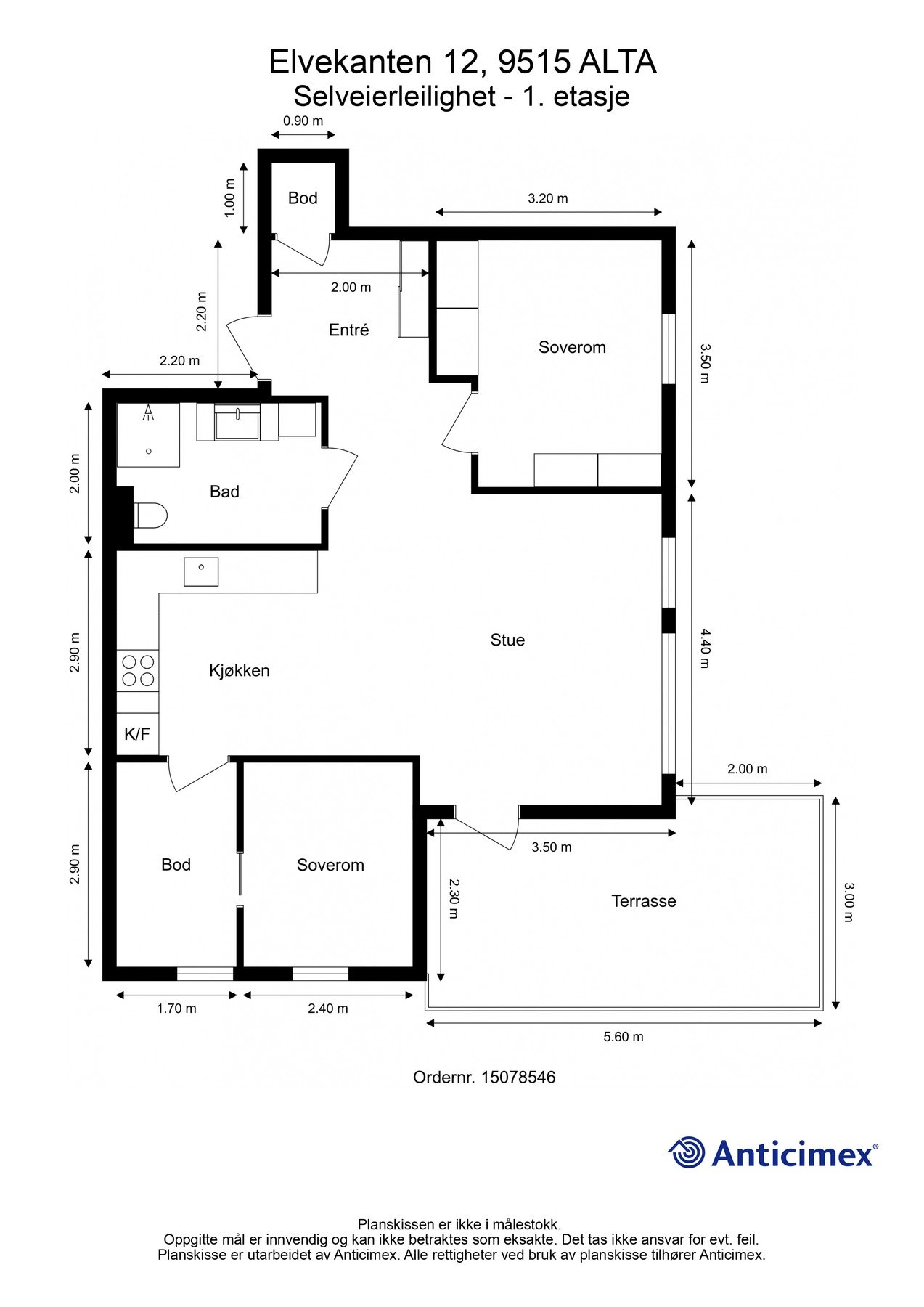 Plantegning. Galleribilde