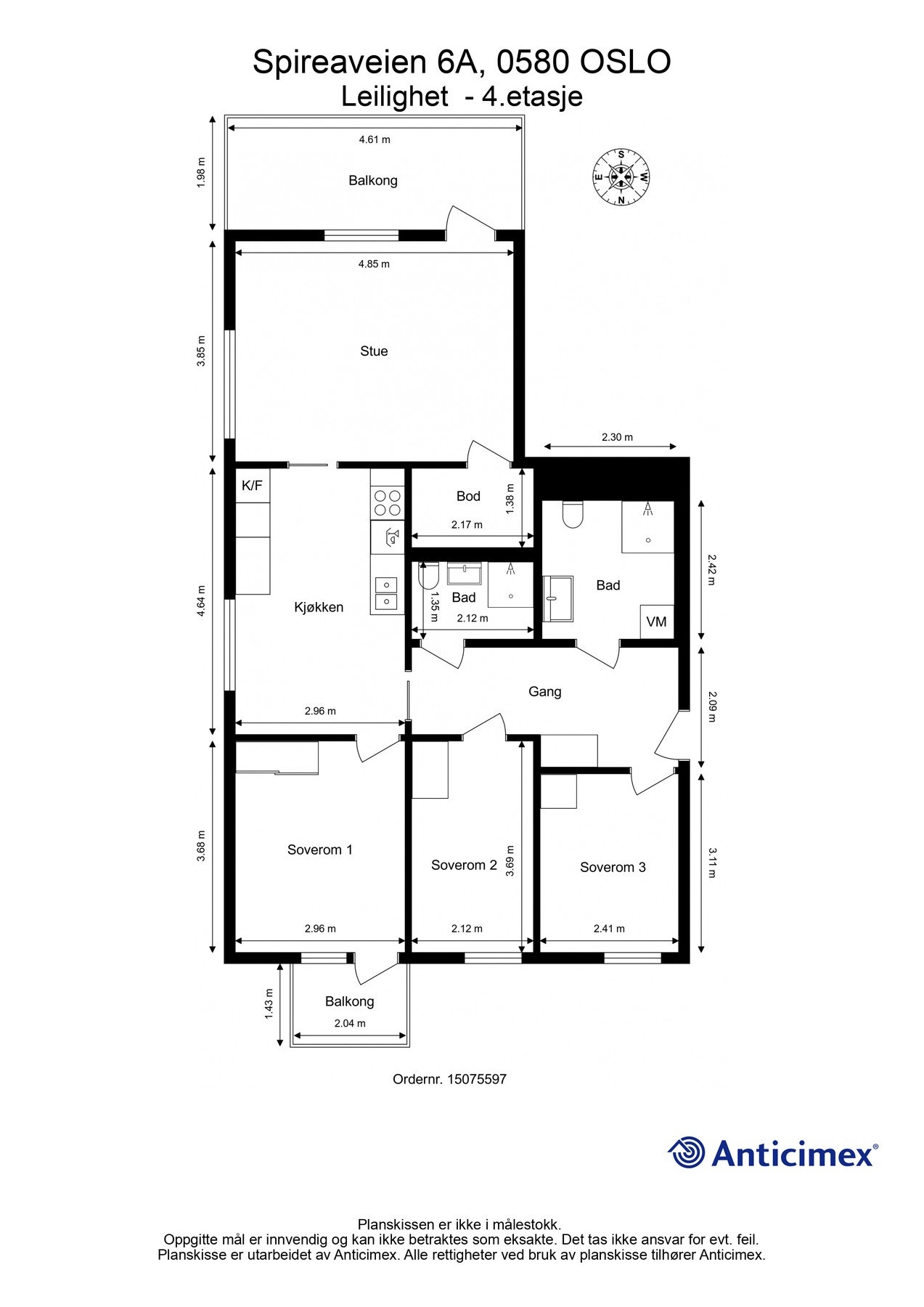 Plantegning. Galleribilde