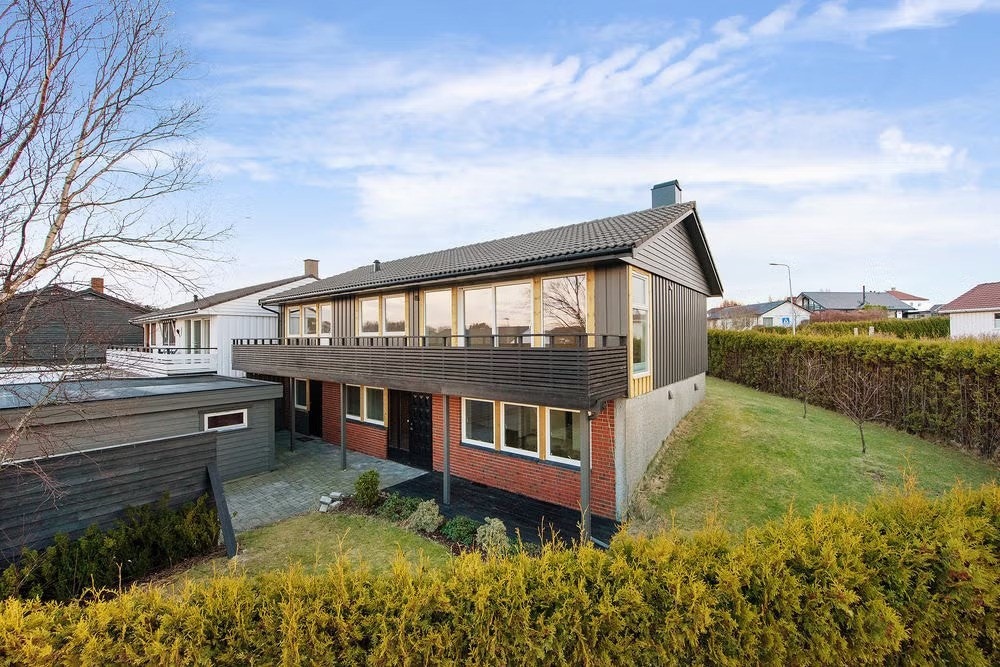 Velkommen til Malthaugsvingen 1, og denne familievennlige eneboligen på Sunde! Galleribilde