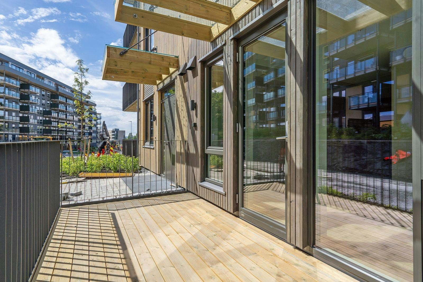 Leiligheten har en herlig balkong som byr på god formiddagssol. Galleribilde