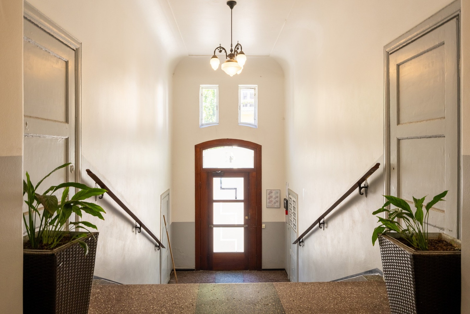 Pent og innbydende inngangsparti. Galleribilde