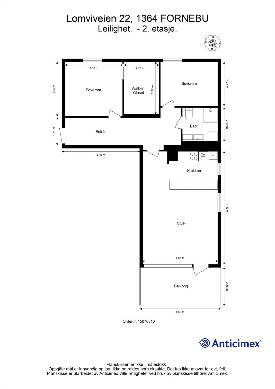 Plantegning Galleribilde