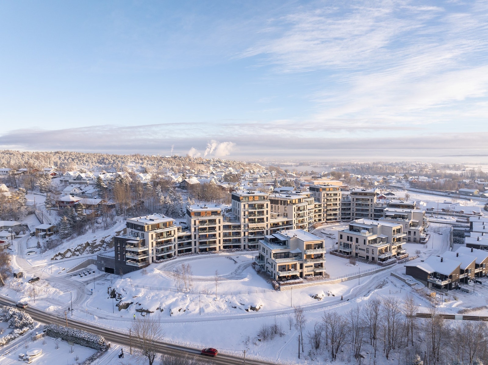 Få boligområder lever opp til navnet i like stor grad som Tindlund Park. Her bor du tilbaketrukket og fredelig mellom byene. Galleribilde