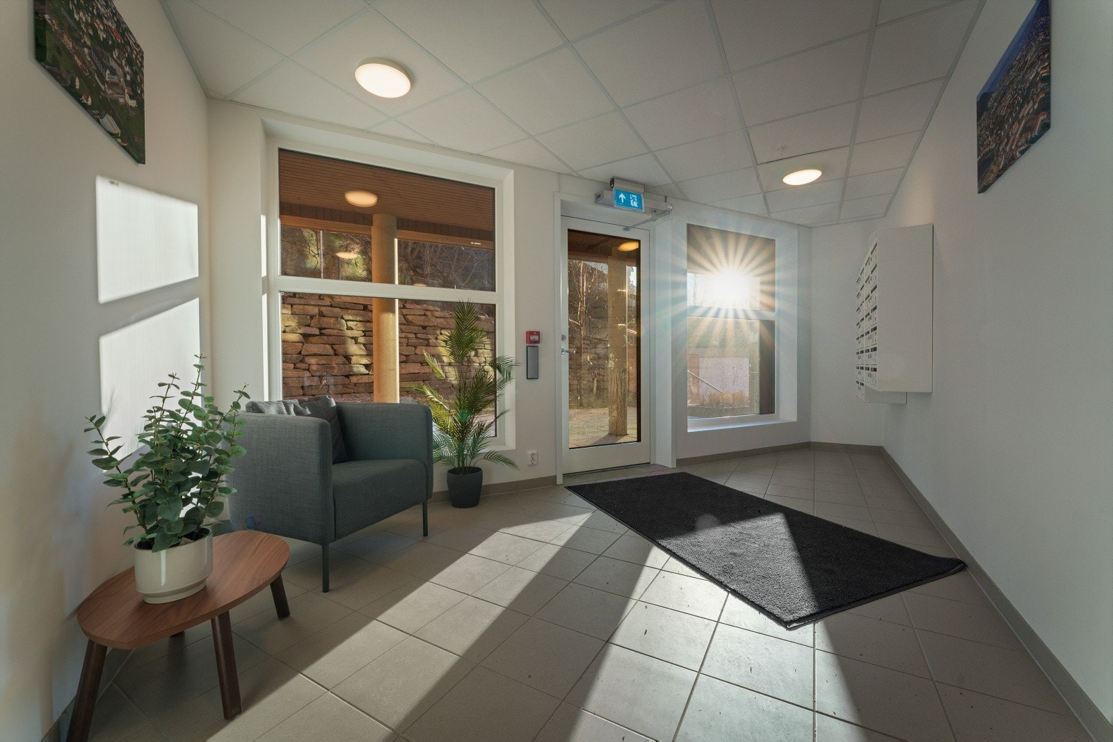 Felles inngangsparti. Galleribilde