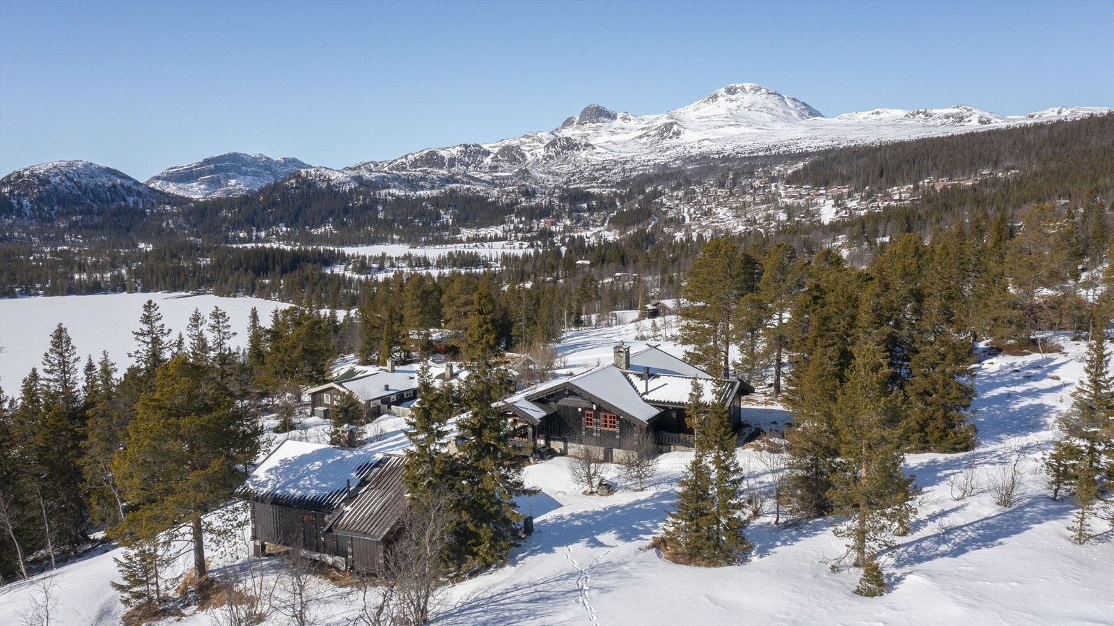 Her får du 2 hytter som passer ypperlig for storfamilien eller utleie Galleribilde