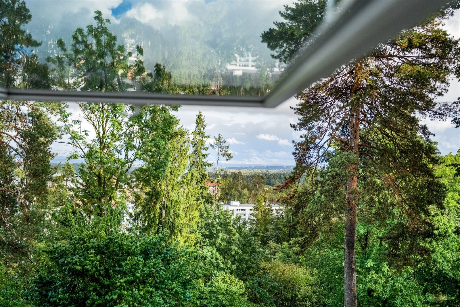 Utsikt fra soverommet. Galleribilde