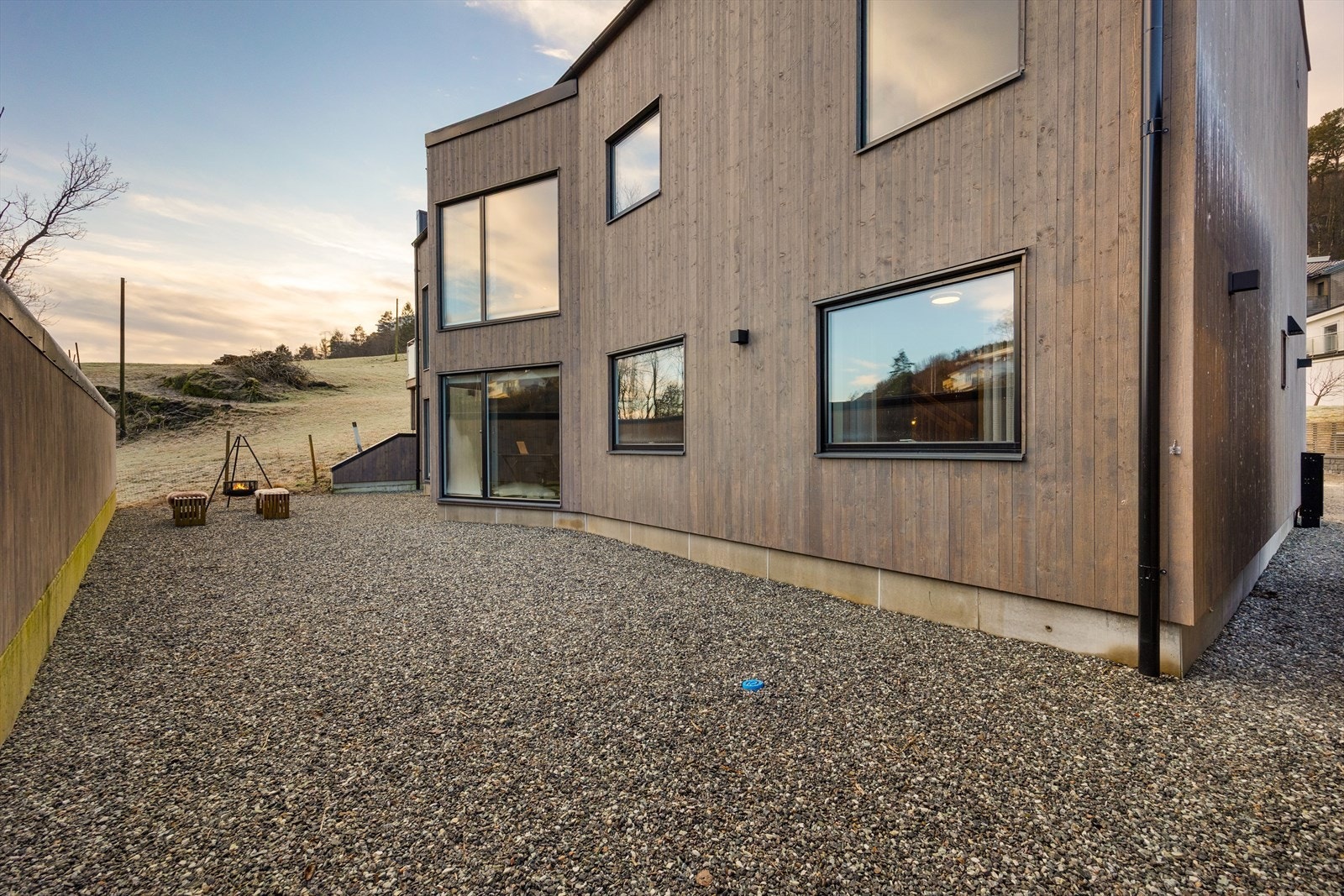 Boligens bakside hvor kun fantasien setter grenser for hva man kan dekorere med. Galleribilde