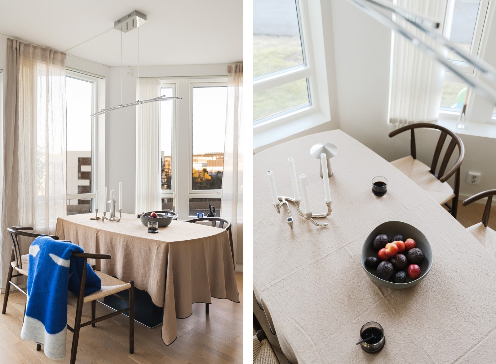 De store vinduene slipper inn mye dagslys og skaper en behagelig og luftig stemning i rommet. Galleribilde