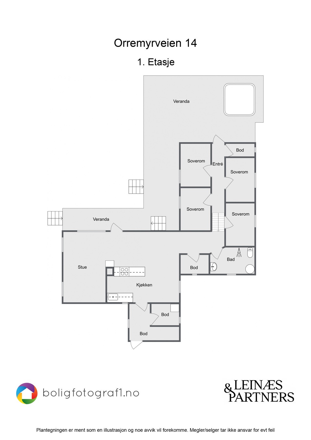 Plantegning. Galleribilde