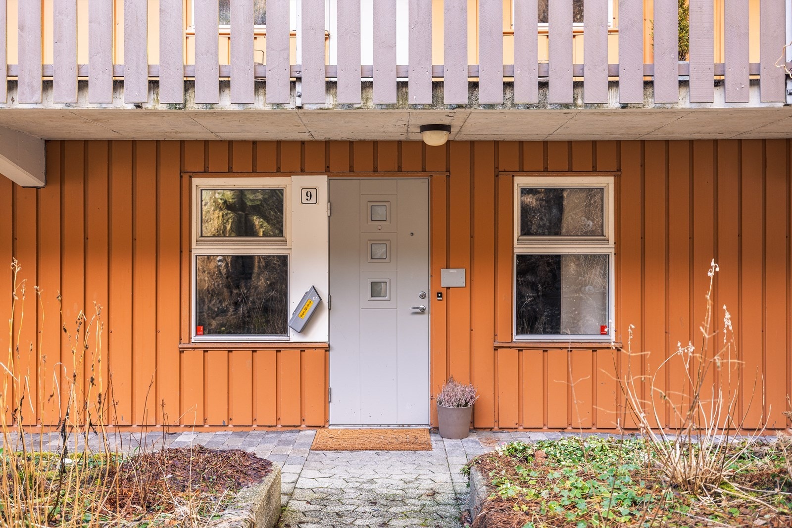 Leiligheten har trappefri adkomst. Galleribilde